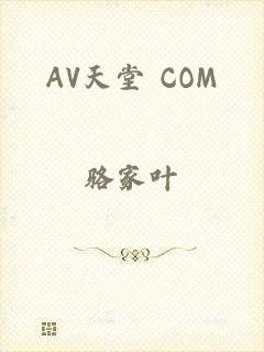 AV天堂 COM